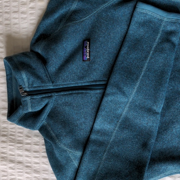 Patagonia "better sweater" 1/4 zip XS teal - Picture 6 of 6